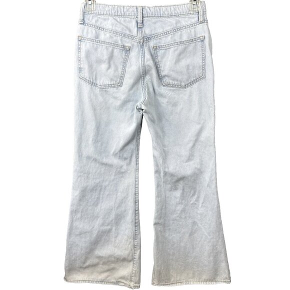 OLD NAVY Baggy Flare Light Wash Jeans Women’s SZ 18 - Picture 2 of 12